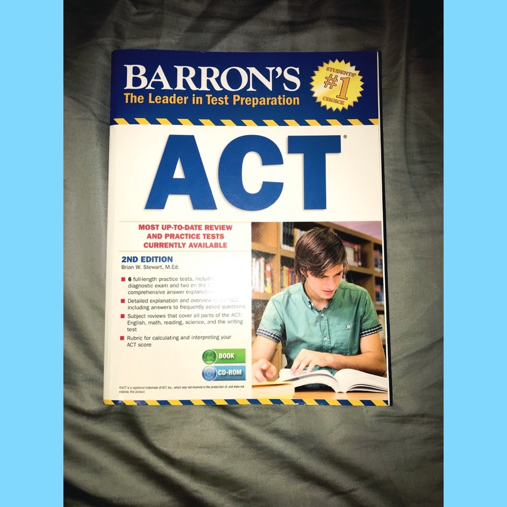 Barron’s ACT Prep Book 2nd Edition